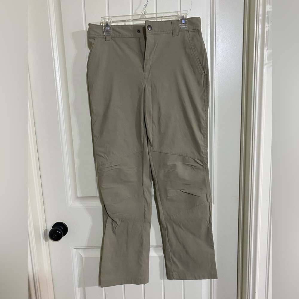 Columbia Tan Cargo Pants Durable Cotton Blend